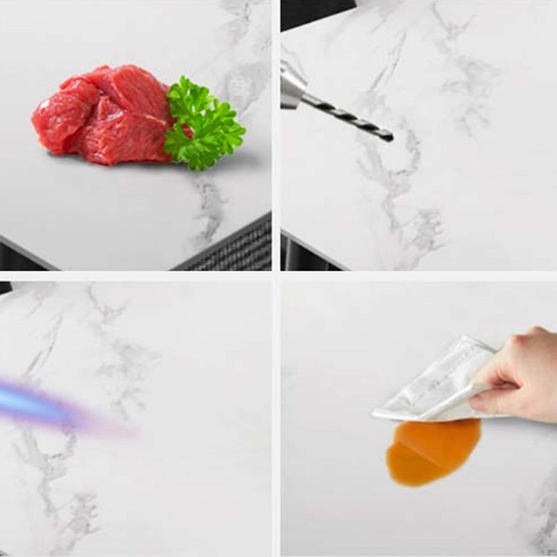 Rectangular Shape Contemporary Office Desk Stone Task Desk with 2-Legs in White Clearhalo 'furn' 'furn_office_desk' 'Furniture' 'Office Desks' 'Office Furniture' 'office_desk' 1200x1200_73a6f20f-efa1-40ba-8cae-ebd4d3ecb029