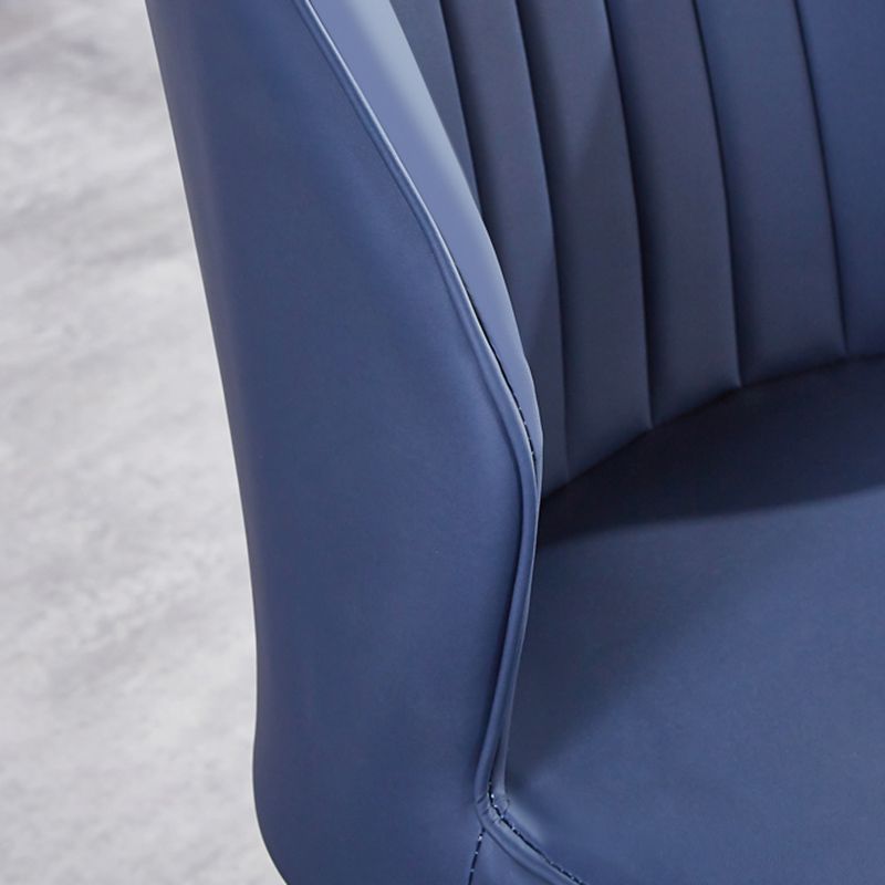 Modern Style Dining Side Chair with Metal Legs Armless Chair for Kitchen Clearhalo ' kitchen&dining_furn' 'Dining Chairs' 'Dining Tables & Seating' 'dining_chair' 'furn' 'furn_dining_chair' 'Furniture' 'furniture_dining_chair' 'Kitchen & Dining Furniture' 'kitchen' 1200x1200_73a9ba38-8b04-4d09-9edb-e3abbf59c877