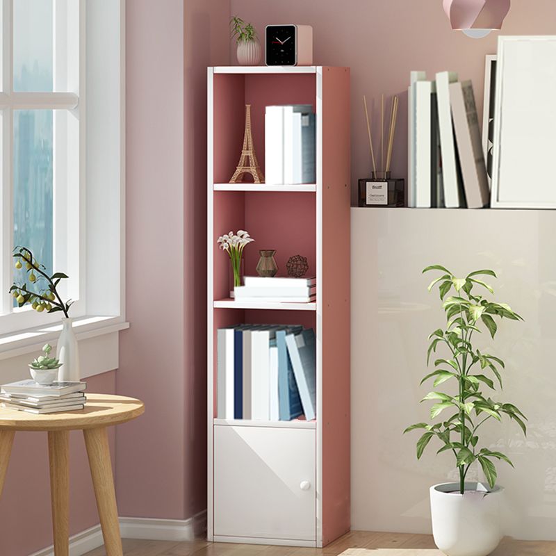 Modern Wood Bookcase, Geometric Bookshelf for Any Room, 13" L X 9.5" W