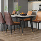 White Contemporary Rectangular and Round Easy Folding Dining Table Clearhalo 'Dining Tables & Seating' 'Dining Tables' 'dining_table' 'furn' 'furn_dining_table' 'Furniture' 'Kitchen & Dining Furniture' 1200x1200_73b18612-fd86-420a-a3cd-dfbbe89fa787