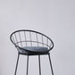 Scandinavian Upholstered Counter Chairs Bucket Barstools with Metal Legs for Home Clearhalo 'Bar Furniture' 'Bar Stools' 'bar_stools' 'furn' 'furn_bar_stools' 'Furniture' 'furniture_bar_stools' 'Kitchen & Dining Furniture' 1200x1200_73b1d352-466a-4ab4-8536-25efc0f700e6
