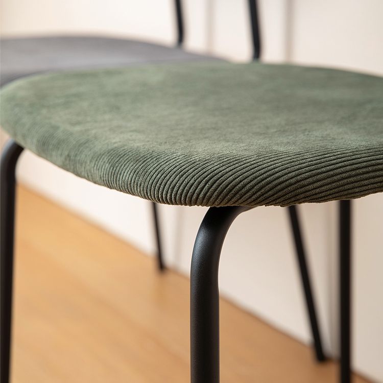 Design Metal Dining Side Chairs Glam Style Open Back Side Chair for Home Use Clearhalo ' kitchen&dining_furn' 'Dining Chairs' 'Dining Tables & Seating' 'dining_chair' 'furn' 'furn_dining_chair' 'Furniture' 'furniture_dining_chair' 'Kitchen & Dining Furniture' 'kitchen' 1200x1200_73b61a0d-e6b2-4f90-aecc-5c361c3dc175