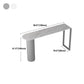Stone Modern Indoor Bistro Bar Table Double Pedestal Bar Height Cocktail Table Clearhalo 'Bar Furniture' 'Bar Tables' 'bar_tables' 'Furniture' 'furniture_bar_tables' 'Kitchen & Dining Furniture' 'kitchen&dining_furn' 'kitchen' 1200x1200_73bf082a-3c5e-4f6b-965e-7ca8b773d948