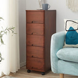 Torace moderno accento standard torace in legno con cassetti morbidi