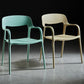 Modern Style Arm Chair Open Back Chair with Plastic Legs for Kitchen Clearhalo ' kitchen&dining_furn' 'Dining Chairs' 'Dining Tables & Seating' 'dining_chair' 'furn' 'furn_dining_chair' 'Furniture' 'furniture_dining_chair' 'Kitchen & Dining Furniture' 'kitchen' 1200x1200_73c62920-c151-46cf-893d-31206add751b