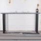 Indoor Grey Wood Bar Set 1/2/3 Pieces Rectangle Industrial Table and Stool Set