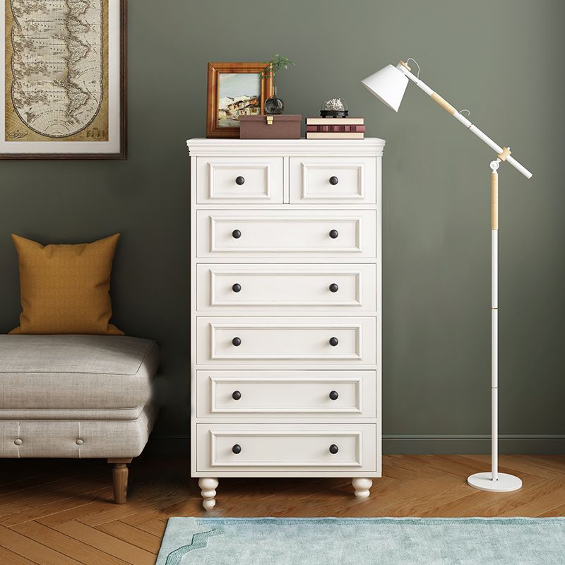 Contemporary Rectangle Chest/Cabinet with Drawers in Rubberwood Clearhalo 'Cabinets & Chests' 'cabinets_chests' 'furn' 'furn_cabinets_chests' 'Furniture' 'Living Room Furniture' 1200x1200_73ca9300-50de-443b-8c2f-d851d3cab526