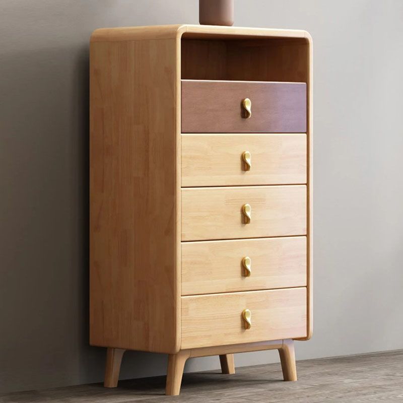 Glam Solid Wood Storage Chest Home Vertical Chest with Drawers Clearhalo 'Bedroom Furniture' 'Dressers & Chests' 'dressers_chests' 'furn' 'furn_dressers_chests' 'Furniture' 1200x1200_73cc2690-b8f6-426c-bea3-814b4d8b9eee