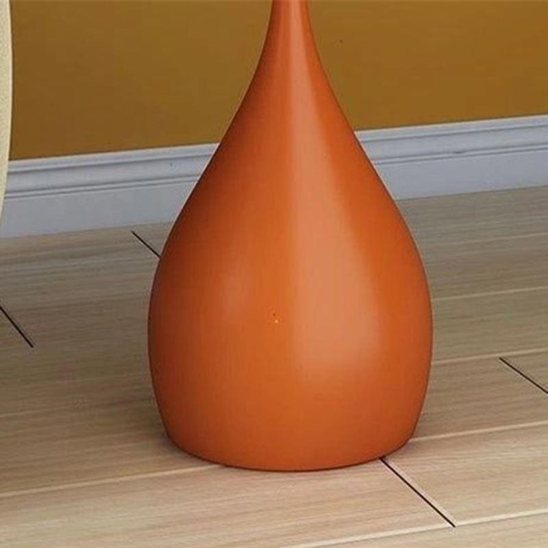 Accento di ferro da comodino Industrial rotondo cabidiere rotondo, 23,6 "di altezza