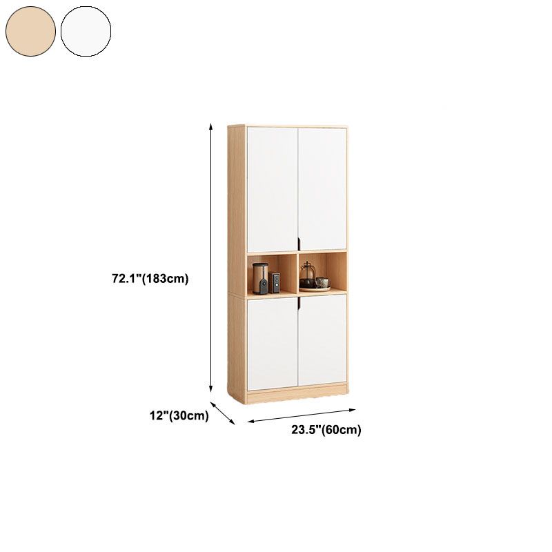 Closed Wooden Bookcase Modern Home Living Room Bedroom Standard Bookshelf Clearhalo 'Bookcases' 'furn' 'furn_bookcases' 'Furniture' 'Office Furniture' 1200x1200_73d03236-8bc2-4ffc-bd4d-f5e4c88faca6