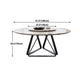Marble Dining Table Traditional Luxury Round Dining Site Table with Turntable Clearhalo ' dining_table' 'Dining Tables & Seating' 'Dining Tables' 'furn' 'furn_dining_table' 'Furniture' 'furniture_dining_table' 'Kitchen & Dining Furniture' 'kitchen&dining_furn' 'kitchen' 'kitchen_dining_table' 1200x1200_73d0d18f-1e07-44e9-ade1-97c4325f24bb