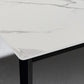 Industrial Sintered Stone Dining Scratch Resistant Table 4 Legs Base Rectangle Table for Home Clearhalo ' dining_table' 'Dining Tables & Seating' 'Dining Tables' 'furn' 'furn_dining_table' 'Furniture' 'furniture_dining_table' 'Kitchen & Dining Furniture' 'kitchen&dining_furn' 'kitchen' 'kitchen_dining_table' 1200x1200_73d25a99-21f9-4718-938d-cd3104ba0259
