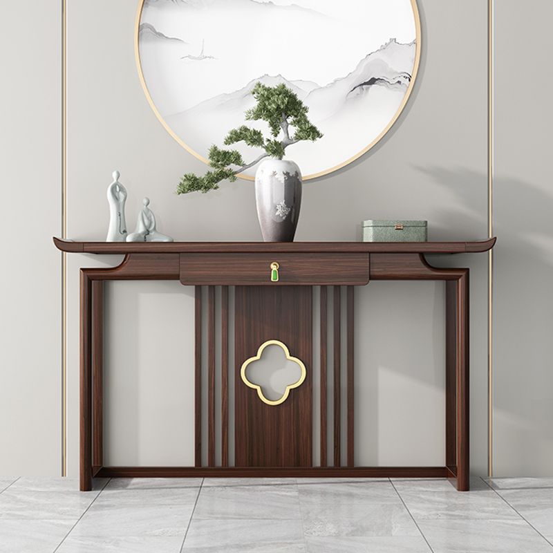 Tavolo della console contemporanea a forma di rettangolo