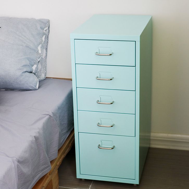 Archivos contemporáneos Pedestal de archivo de archivo de fuego de acero marco de acero para oficina