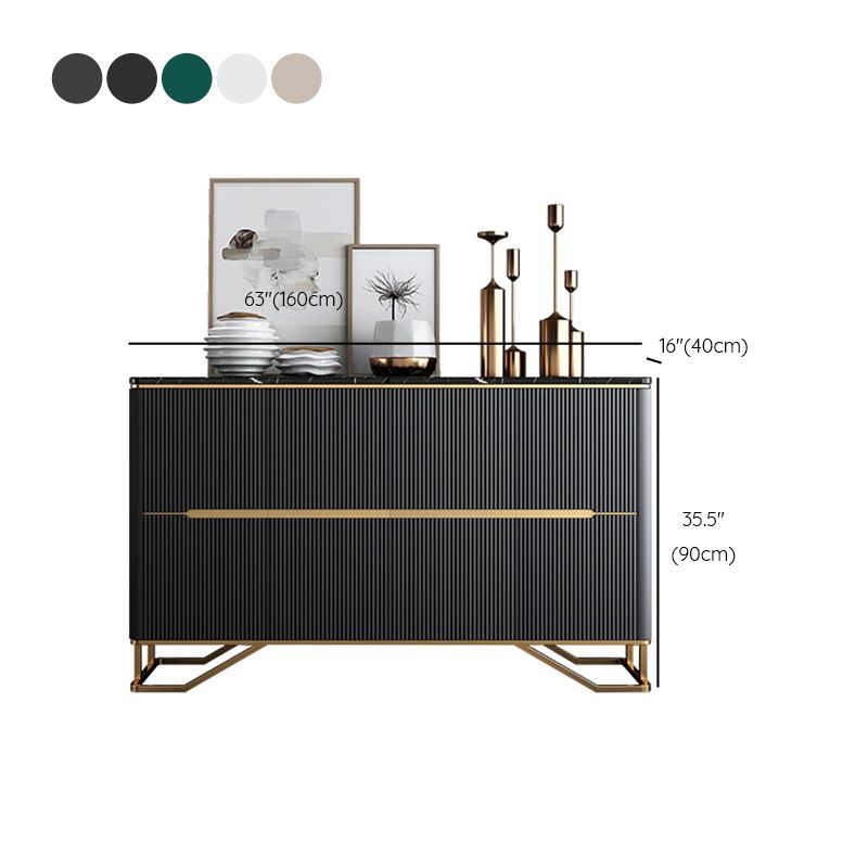 Panneau latéral contemporain moderne en pierre crénza avec des armoires pour la cuisine