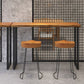Industrial Solid Wood Bar Table Set 1/2/3/7 Pieces Counter Table with Backless Stools Clearhalo 'Bar Furniture' 'furn' 'furn_home_bar_bar_sets' 'Furniture' 'Home Bars & Bar Sets' 'home_bar_bar_sets' 'Kitchen & Dining Furniture' 1200x1200_73d9ce71-7fa3-45e5-a5f6-bd9009b41ffe