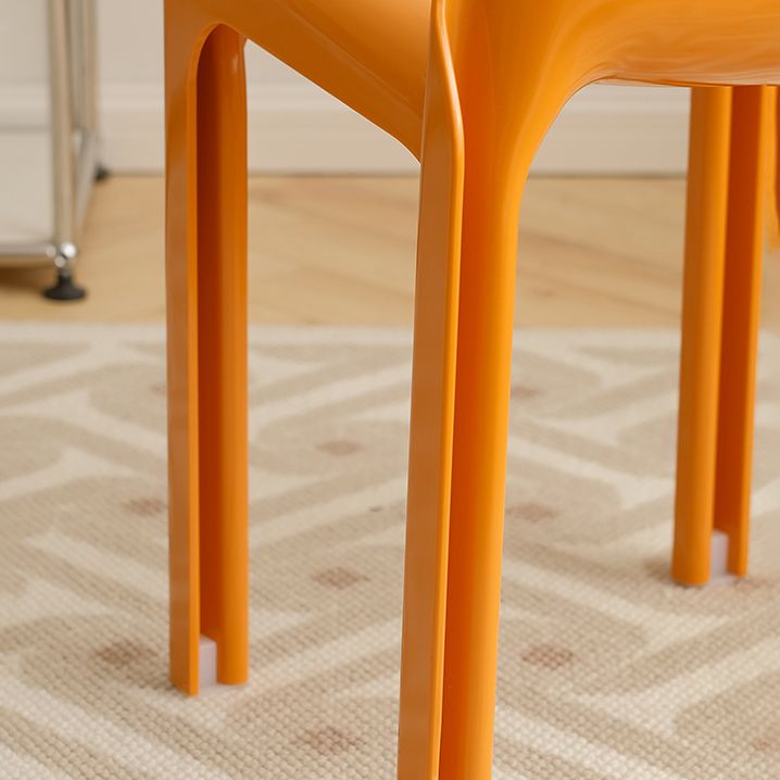 Modern Style Side Chair Plastic Dining Side Chair for Living Room