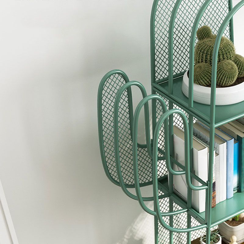 59 "H bibliothèque de style contemporain fermé à l'arrière en métal pour le bureau à domicile