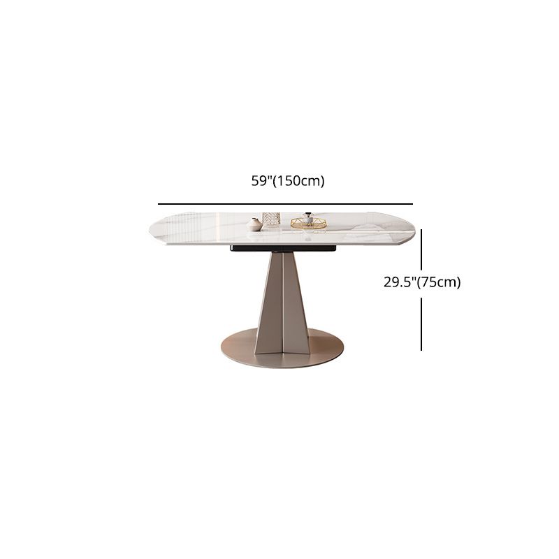 Contemporary 1/2/5/7 Pieces Dining Set Sintered Stone Dining Room Set for Small Space Clearhalo 'Dining Room Sets' 'Dining Tables & Seating' 'dining_room_set' 'furn' 'furn_dining_room_set' 'Furniture' 'furniture_dining_room_set' 'Kitchen & Dining Furniture' 1200x1200_73e1d096-9515-425e-ad39-3906710de594