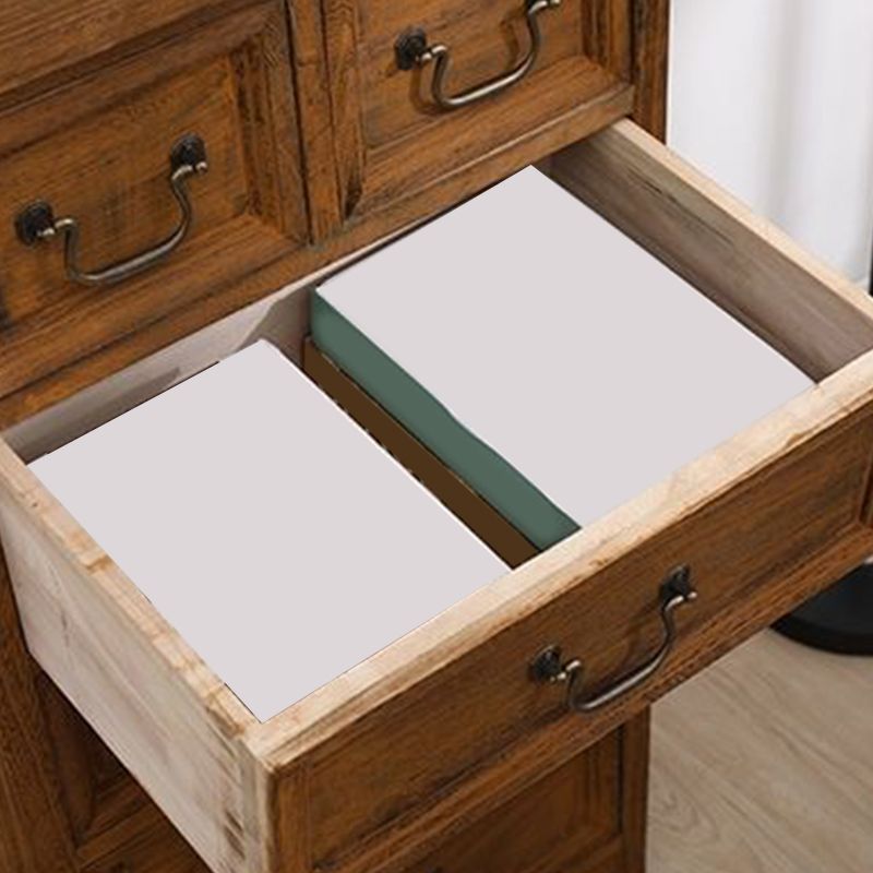 13.77" Wide Accent Chest with Drawers Mid-Century Modern Rectangle Chest