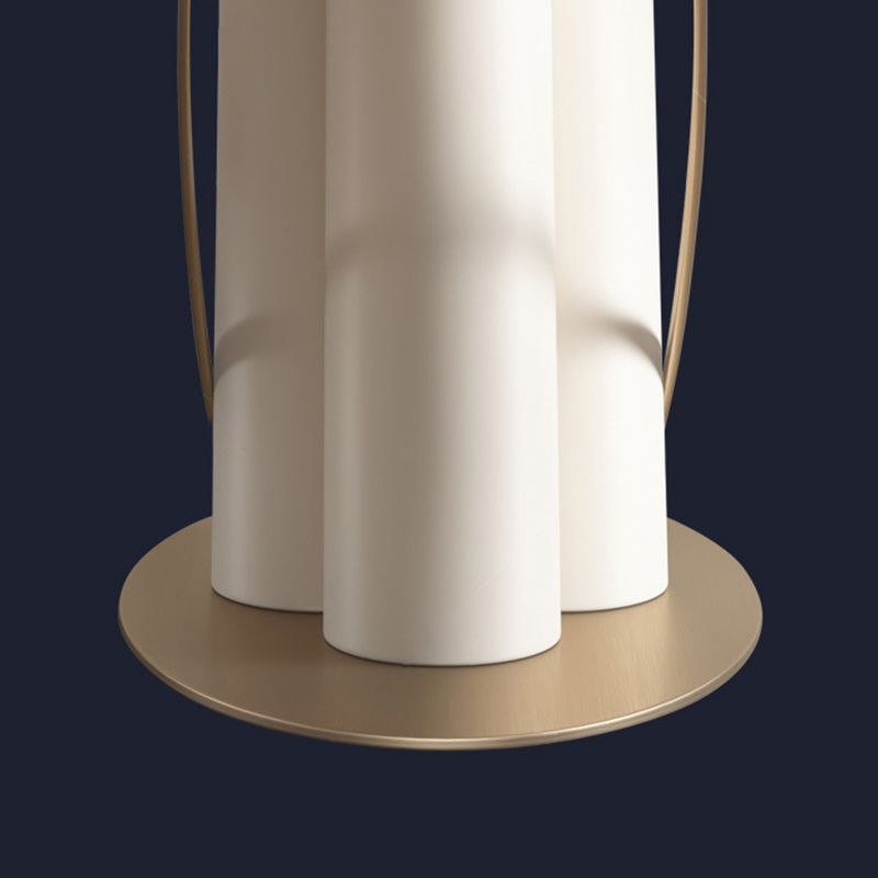 Modern Sintered Stone White Dining Set with Rectangle Table and Metal Base Home Use Dining Set Clearhalo 'Dining Room Sets' 'Dining Tables & Seating' 'dining_room_set' 'furn' 'furn_dining_room_set' 'Furniture' 'furniture_dining_room_set' 'Kitchen & Dining Furniture' 'kitchen&dining_furn' 'kitchen' 1200x1200_73e3ade8-f250-4cf9-a6b2-620e1e9362d6