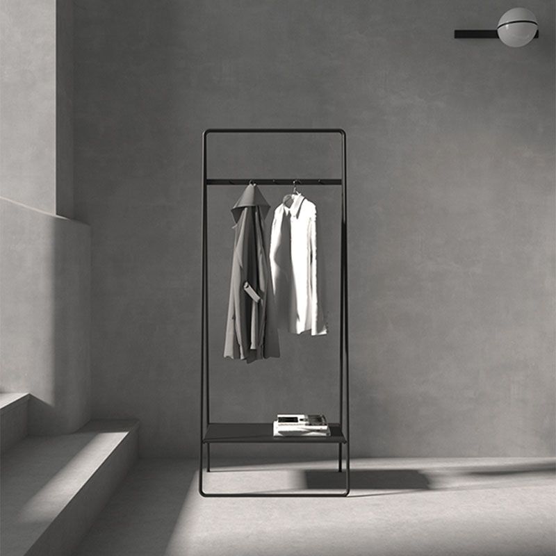 Árbol de metal industrial estante de entrada de la colgilla de colgilla