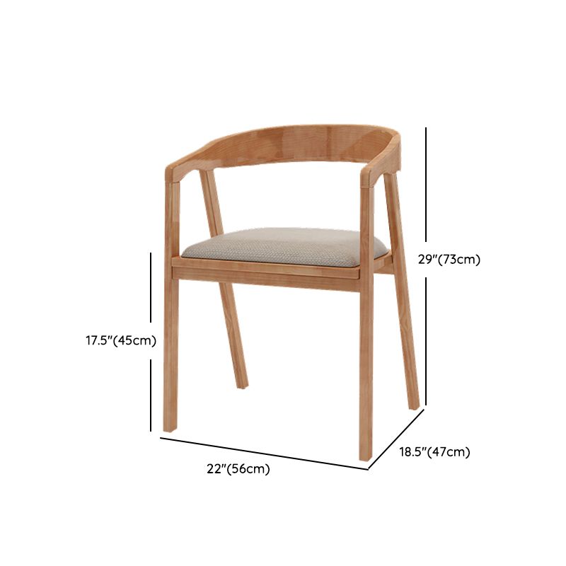 Juego de comedor moderno fijo 1/7 pcs muebles de madera maciza marrón para el hogar