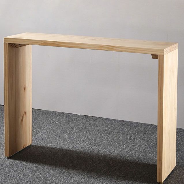 Tavolo da pranzo in legno massimo in legno massiccio tavolo da pub rettangolo in naturale