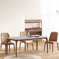 Contemporary Style 1/2/3/4 Pieces Dining Chairs Set Rectangle Stone Furniture in White