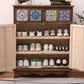 Coastal Storage Chest Solid Wood Dresser , 11.7/14.04 Inch Width Clearhalo 'Bedroom Furniture' 'Dressers & Chests' 'dressers_chests' 'furn' 'furn_dressers_chests' 'Furniture' 1200x1200_73e93044-009e-48eb-bd4e-1aef1c8268c8