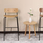 Industrial Iron Simple Barstool Restaurant Tall Stool with Wood Seat, 1 Piece Clearhalo 'Bar Furniture' 'Bar Stools' 'bar_stools' 'furn' 'furn_bar_stools' 'furniture_bar_stools' 'Kitchen & Dining Furniture' 'kitchen&dining_furn' 'kitchen' 'kitchen_furn' Furniture' 1200x1200_73ea3d40-b7c5-4391-88e9-7d933ea5a29b
