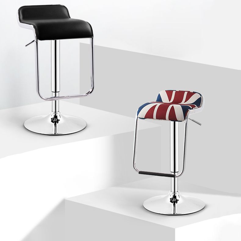 Modern Rectangular Bar Stool Footrest Indoor Adjustable Metal Counter Chair Clearhalo 'Bar Furniture' 'Bar Stools' 'bar_stools' 'furn' 'furn_bar_stools' 'furniture_bar_stools' 'Kitchen & Dining Furniture' 'kitchen&dining_furn' 'kitchen' 'kitchen_furn' Furniture' 1200x1200_73ede959-9336-4117-98f1-be9a1a43f28f