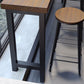 Solid Wood Dining Stools Contemporary Bar Stools with Footrest Clearhalo 'Bar Furniture' 'Bar Stools' 'bar_stools' 'furn' 'furn_bar_stools' 'Furniture' 'Kitchen & Dining Furniture' 1200x1200_73ee9141-a07a-4be1-8b41-50c130aa76a8