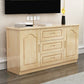 Wooden TV Media Stand Contemporary TV Console for Living Room Clearhalo 'furn' 'furn_tv_stands_entertainment_centers' 'Furniture' 'Living Room Furniture' 'TV Stands & Entertainment Centers' 'TV Stands & Media Storage Furniture' 'tv_stands_entertainment_centers' 1200x1200_73efb885-f76f-4452-ad19-ac3cd4a82974
