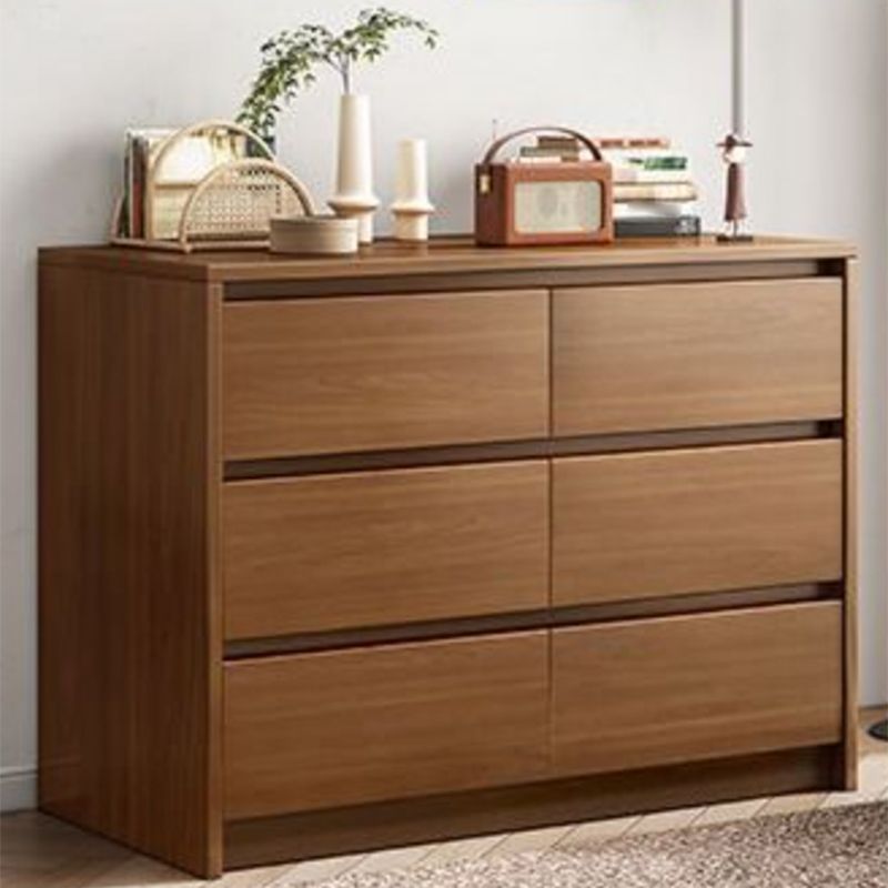 Wooden Accent Chest with Drawers Rectangle Contemporary Chest Clearhalo 'Cabinets & Chests' 'cabinets_chests' 'furn' 'furn_cabinets_chests' 'Furniture' 'Living Room Furniture' 1200x1200_73f1a2d8-15b8-4ddb-8e6e-b306d849f57d