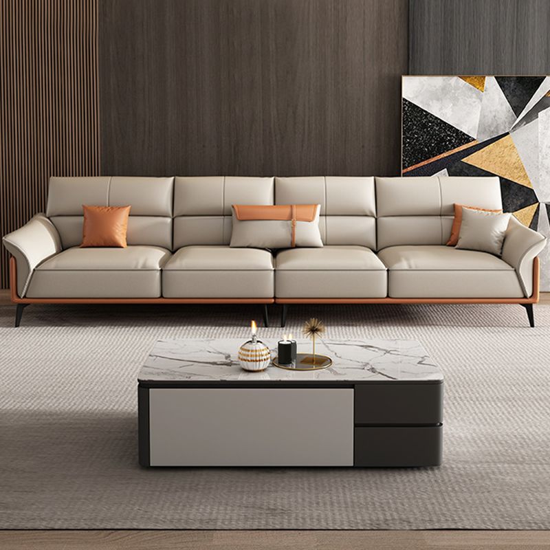 Folding Armrest Cushioning Back Leather Sofa Bed Sponge Cushion Filling Sofa