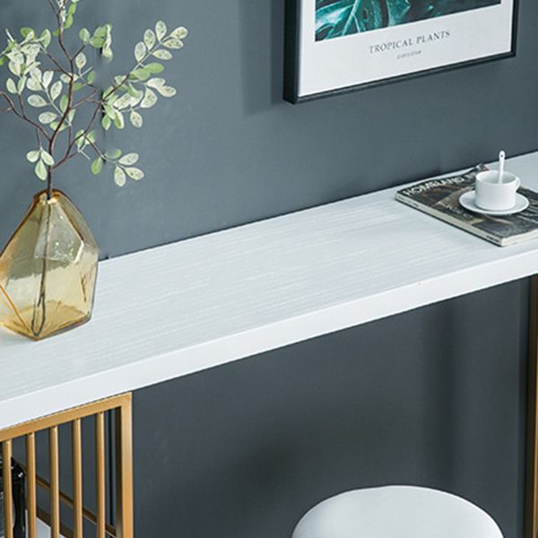 Glam Bar Table Set 1/3 Pieces Rectangle Wood Counter Table with Stools Clearhalo 'Bar Furniture' 'furn' 'furn_home_bar_bar_sets' 'Furniture' 'Home Bars & Bar Sets' 'home_bar_bar_sets' 'Kitchen & Dining Furniture' 1200x1200_73f988ee-18f6-4d0d-8d94-f4538f07dd4d