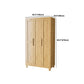 Light Wood Finish Wardrobe Armoire Traditional Wardrobe Cabinet Clearhalo 'Armoires & Wardrobes' 'armoires_wardrobes' 'Bedroom Furniture' 'furn' 'furn_armoires_wardrobes' 'Furniture' 1200x1200_73fef106-4e3f-4fe6-a2c1-e86835853f7c