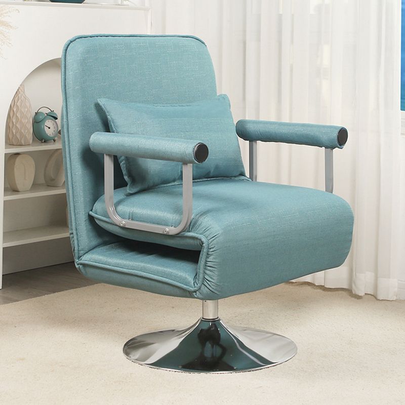 Sedia reclinabile in metallo a colore solido reclinabile