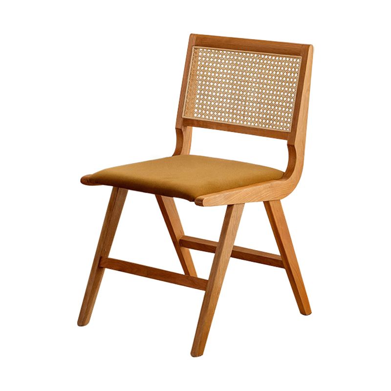 Modern Style Side Chair Open Back Solid Wood Dining Chair for Home Clearhalo 'Dining Chairs' 'Dining Tables & Seating' 'dining_chair' 'furn' 'furn_dining_chair' 'Furniture' 'furniture_dining_chair' 'Kitchen & Dining Furniture' 1200x1200_7404e8e9-4623-481a-a79f-86c33cc566bb