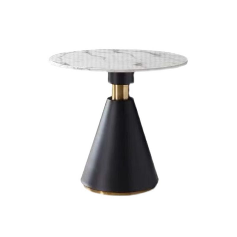 Metal Contemporary Dining Table Marble Table with Pedestal Base Clearhalo ' dining_table' 'Dining Tables & Seating' 'Dining Tables' 'furn' 'furn_dining_table' 'Furniture' 'furniture_dining_table' 'Kitchen & Dining Furniture' 'kitchen&dining_furn' 'kitchen' 'kitchen_dining_table' 1200x1200_74070453-a4d9-4d94-a91e-8fe1dbefc515