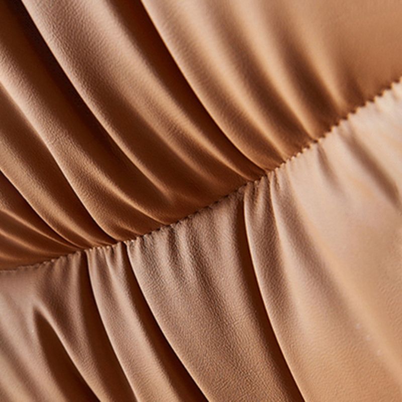 Scandinavian Style Leather Dining Chairs Upholstered Solid Back Armless Chairs (Set of 2) Clearhalo ' kitchen&dining_furn' 'Dining Chairs' 'Dining Tables & Seating' 'dining_chair' 'furn' 'furn_dining_chair' 'Furniture' 'furniture_dining_chair' 'Kitchen & Dining Furniture' 'kitchen' 1200x1200_74075edd-52cf-4b62-a48c-fd2f2598018e