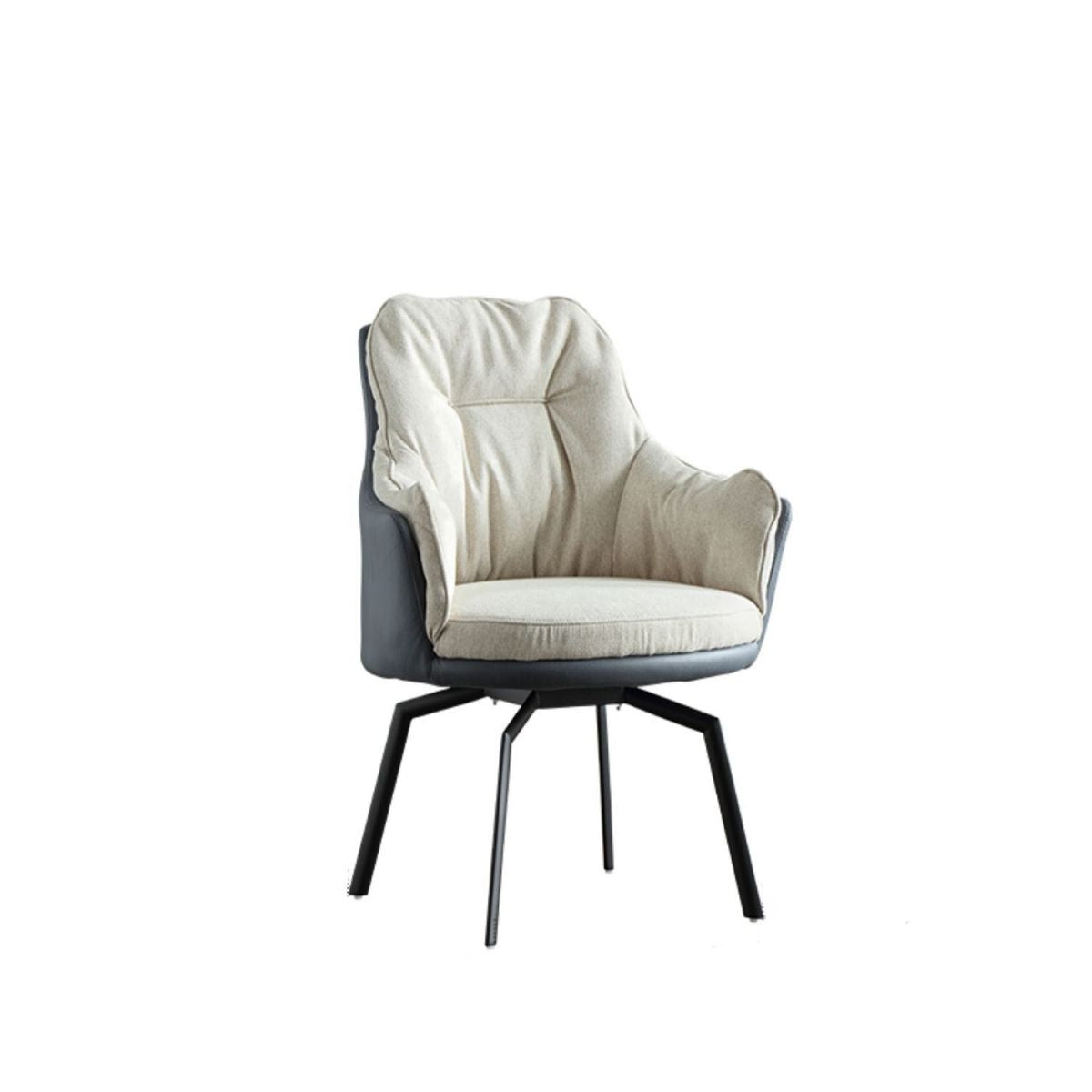 Chaise de bureau moderne sans roues sans chaise ergonomique pénible