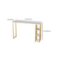 Glam 1/2/3 Pieces Bar Table Set Rectangle Bar Table with Metal High Stools Clearhalo 'Bar Furniture' 'furn' 'furn_home_bar_bar_sets' 'Furniture' 'Home Bars & Bar Sets' 'home_bar_bar_sets' 'Kitchen & Dining Furniture' 1200x1200_7415165b-2f2d-4c39-bf00-0390c7d15620