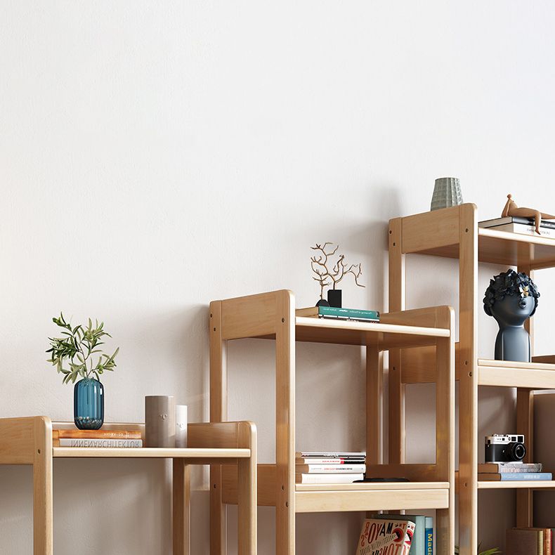 Open Shelf Storage and Display Shelves Bookcase Modern Wooden Bookshelf for Living Room Clearhalo 'Bookcases' 'furn' 'furn_bookcases' 'Furniture' 'Office Furniture' 1200x1200_741b6c6a-84ef-4408-a464-7b7ac641017f