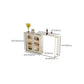 1/2 Pieces Counter Height Pub Set in Gold and White, Oval for Living Room Clearhalo 'Bar Furniture' 'furn' 'furn_home_bar_bar_sets' 'Furniture' 'Home Bars & Bar Sets' 'home_bar_bar_sets' 'Kitchen & Dining Furniture' 1200x1200_741bbb20-c29f-4dc5-a212-d648ccac873d