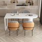 Solid Wood Contemporary Free Form Dining Table Wood Top Table for Dining Room Clearhalo ' dining_table' 'Dining Tables & Seating' 'Dining Tables' 'furn' 'furn_dining_table' 'Furniture' 'furniture_dining_table' 'Kitchen & Dining Furniture' 'kitchen&dining_furn' 'kitchen' 'kitchen_dining_table' 1200x1200_7423f80d-46a9-45ca-9d39-2a0f325bcdc6