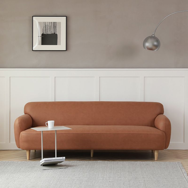 Scandinavian Recessed Arm Standard Tight Back for Living Room Clearhalo 'furn' 'furn_sofas' 'Furniture' 'furniture_sofas' 'kitchen' 'kitchen_sofas' 'Living Room Furniture' 'Sofa' 'sofas' 1200x1200_74259217-24f6-4941-89d8-4ff79c1749e9