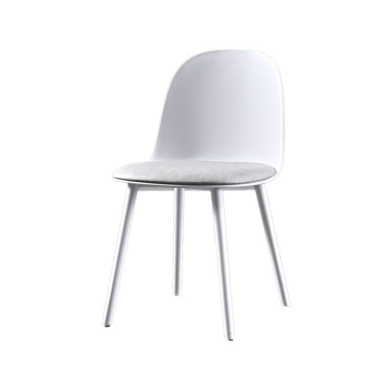 Upholstered Dining Chair Glam Style Plastic Side Chair for Dining Room Clearhalo 'Dining Chairs' 'Dining Tables & Seating' 'dining_chair' 'furn' 'furn_dining_chair' 'Furniture' 'furniture_dining_chair' 'Kitchen & Dining Furniture' 1200x1200_7426f407-4599-4f4f-b73f-546ef85989fb