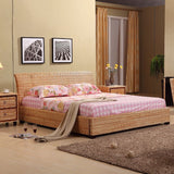 Tropical Rattan Standard Bed Brown 37.40" High Bed with Headboard Clearhalo 'Bedroom Furniture' 'Beds' 'furn' 'furn_beds' 'Furniture' 1200x1200_74274ecd-68f9-48d3-a8fe-8686994a4451